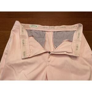 Size 40 Orvis Pink Cotton Chino Pants